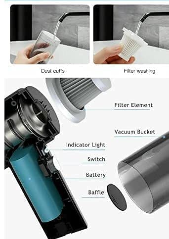 Handheld Vacuum Car Cleaner